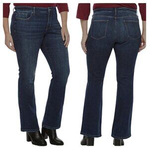 St. John's Bay Womens Straight Leg Ankle Jeans Size 12